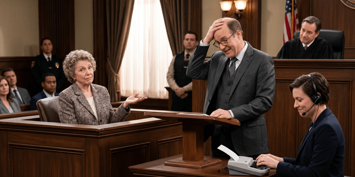 Courtroom Comedy, Part VIII: When “Precise” Turns Into “Wait… What Did You Just Say?”